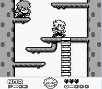 une photo d'Ã©cran de Kid Dracula sur Nintendo Game Boy